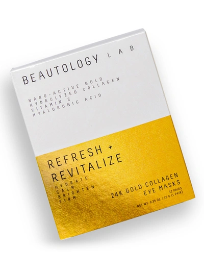 Beautology Lab Refresh + Revitalize 24k Gold Collagen Eye Mask
