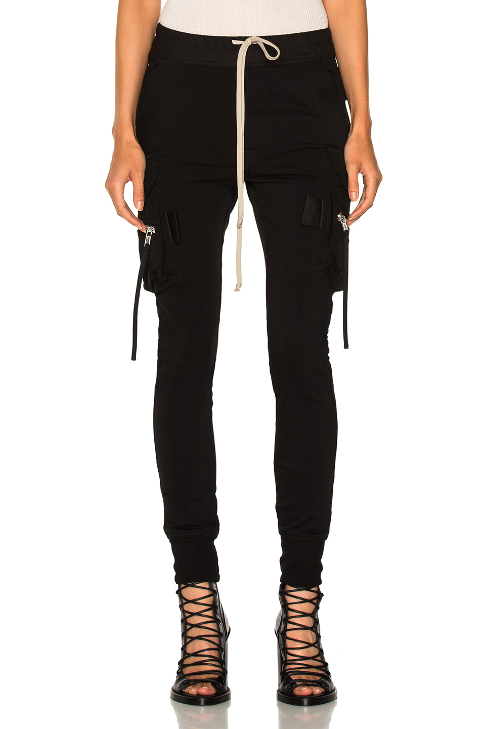 rick owens cargo joggers