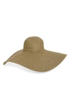 San Diego Hat Ultrabraid Xl Brim Sun Hat In Multi Brown