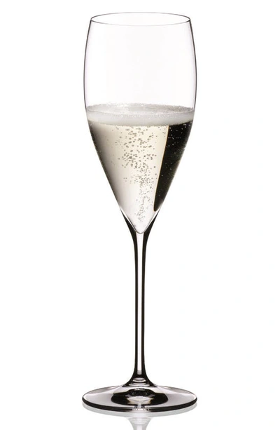Riedel Vinum Set Of 2 Champagne Glasses