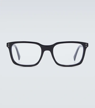Celine Square-frame Acetate Glasses In Black