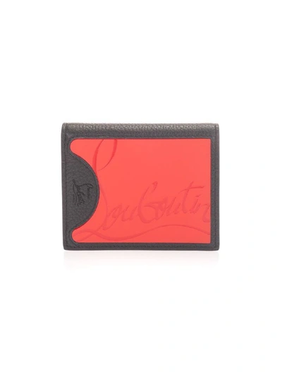 Christian Louboutin Men's Black Leather Wallet