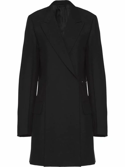 Prada Women's Black Wool Coat
