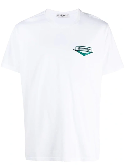 Givenchy Motel Logo-print T-shirt In White