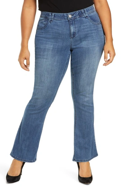 Wit & Wisdom Itty Bitty Bootcut Jeans In Bl-blue