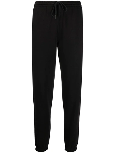Vince Tapered Jersey Essential Joggers In Black