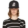 Mcq By Alexander Mcqueen Mcq Alexander Mcqueen Black Bunny Baseball Cap In 1006 Black/