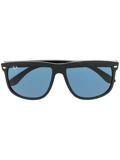 Ray Ban D-frame Sunglasses In Black