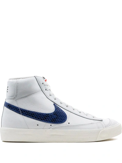 Nike Blazer Mid '77 "snakeskin Swoosh" Trainers In White