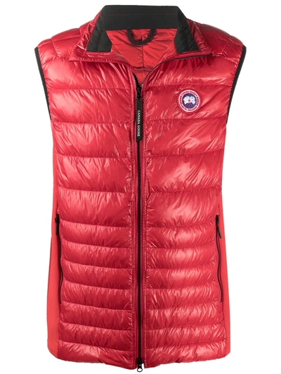 Canada Goose Hybridge Lite Waistcoat Tech Down - Red