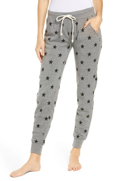 Alternative Camo Print Fleece Jogger Pants In Eco Grey Stars