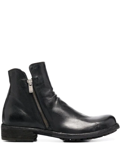 Officine Creative Legrand Ignis Ankle Boots In Black