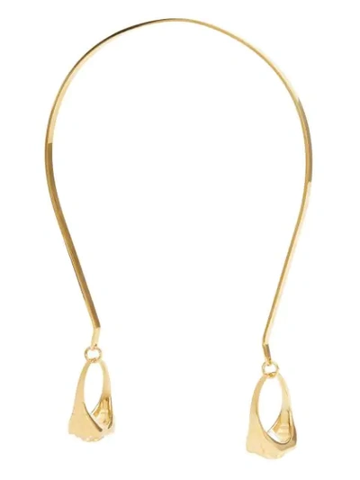 Burberry Ring Detail Gold-plated Hairband