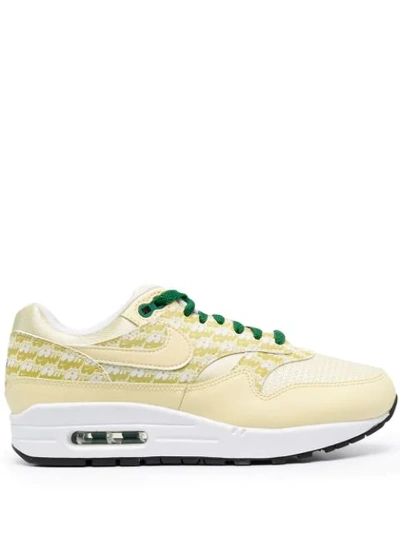 Nike Logo-print Lace-up Sneakers In Yellow