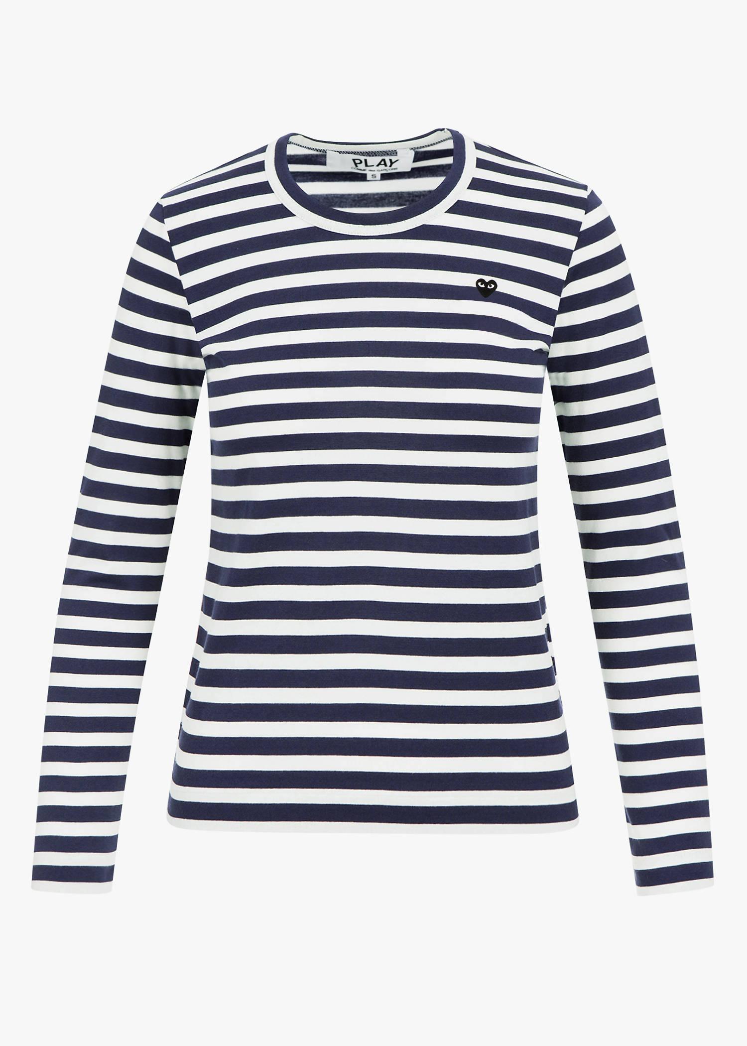 comme des garcons black heart shirt