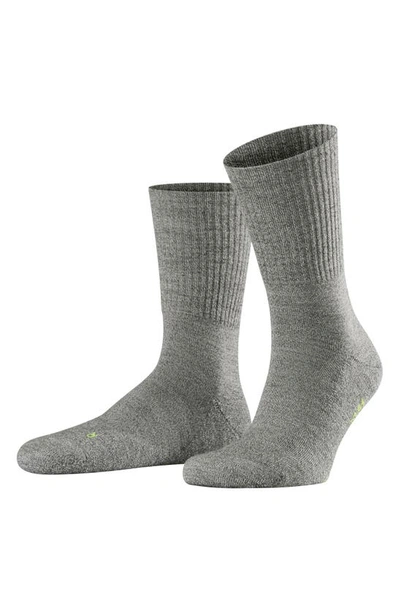 Falke Men's Walkie Light Sport Spirit Wool-blend Socks In Smog