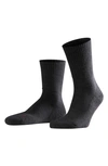 Falke Men's Walkie Light Sport Spirit Wool-blend Socks In Black