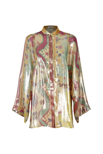 Etro Camicia Panarea In Multicolour