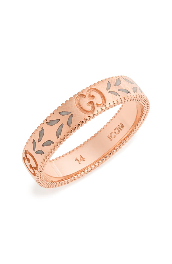 gucci ring rose gold