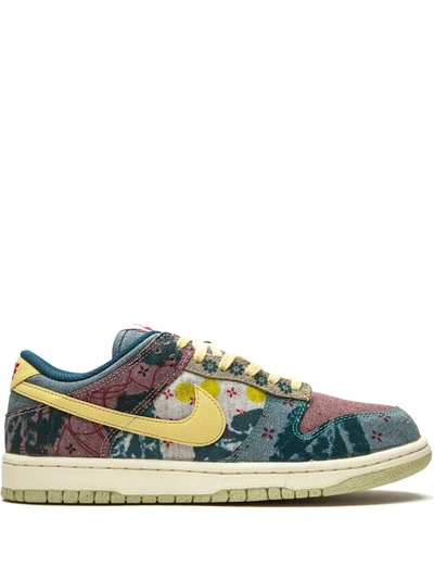 Nike Dunk Low Sp "community Garden" Sneakers In Blue