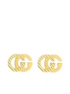 Gucci 18kt Yellow Gold Interlocking G Earrings
