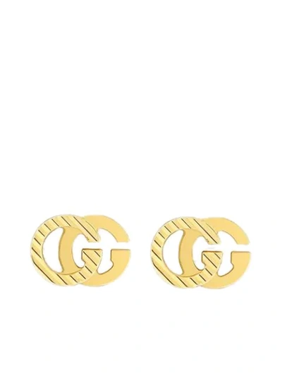 Gucci 18kt Yellow Gold Interlocking G Earrings