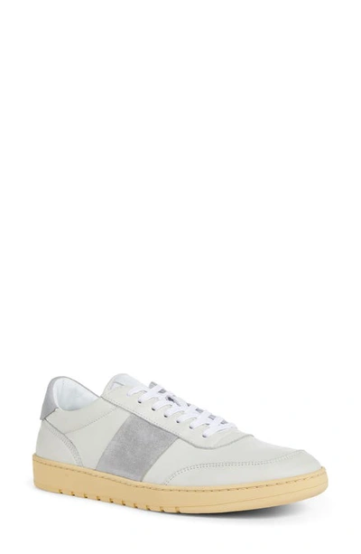 Collegium Pillar Destroyer Low Top Sneaker In Shadow Grey/ White
