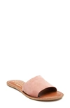 Beach By Matisse Coconuts By Matisse Cabana Slide Sandal In Rose Suede