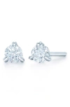 Kwiat Round Brilliant Cut Diamond & Platinum Stud Earrings In Platinum 0.25 Ctw