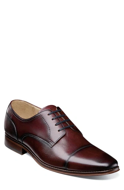 Florsheim Imperial Palermo Cap Toe Derby In Burgundy