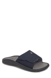 Olukai Nalu Slide Sandal In Trench Blue/ Charcoal