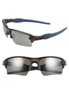 Oakley Nfl Flak 2.0 Xl 59mm Polarized Sunglasses In Houston Texans