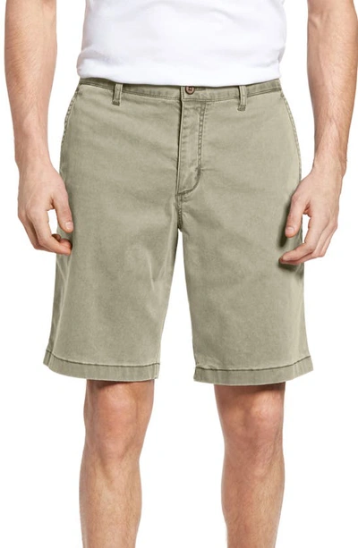 Tommy Bahama Men's Boracay 10" Embroidered Cargo Shorts In Tea Leaf