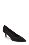 Pelle Moda Hilda Pump In Black Fabric