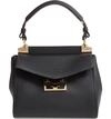 Givenchy Small Mystic Leather Satchel In Black
