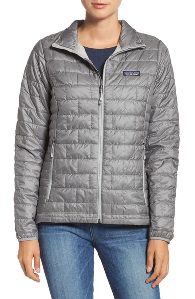 Patagonia Nano Puff® Water Resistant Jacket In Feather Grey