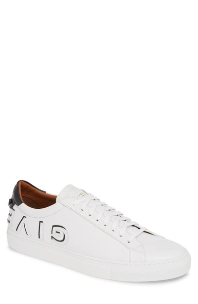 Givenchy Urban Street Upside Down Sneaker In White/ Black