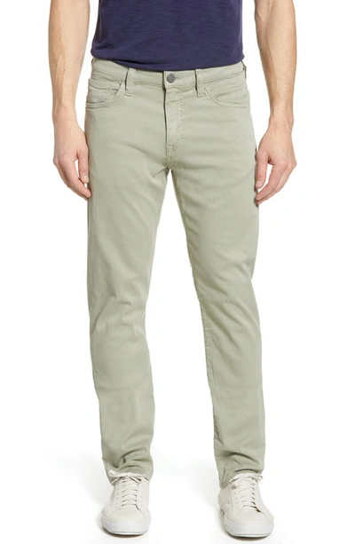 34 Heritage Courage Straight Leg Jeans In Sage Soft Touch