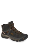 Keen Targhee Iii Mid Waterproof Hiking Boot In Black Olive/golden Brown
