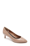 Rockport 'total Motion Kalila' Pump In Dark Taupe Leather
