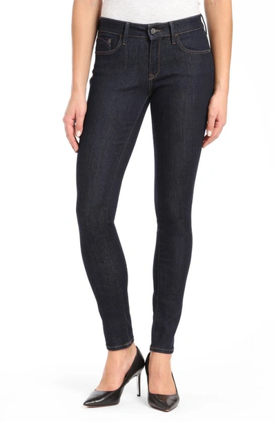 Mavi Jeans Alexa Supersoft Skinny Jeans In Double Black Tribeca