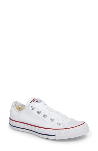 Converse Chuck Taylor All Star Low Top Sneaker In White, Women's At Urban Outfitters