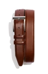 Allen Edmonds Classic Wide Belt In Chili