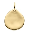 Monica Vinader Siren Small Pendant Charm In Yellow Gold