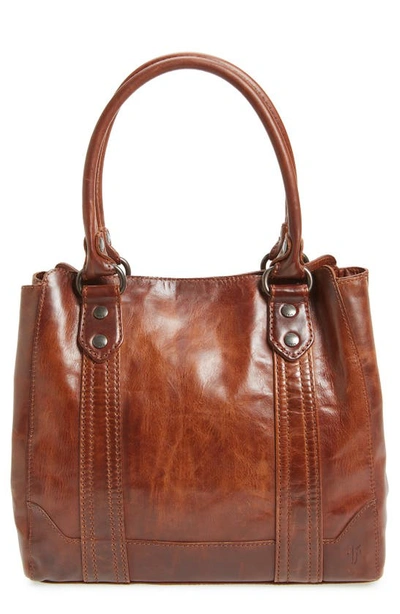 Frye Melissa Tote In Cognac