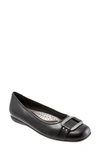 Trotters Sizzle Signature Flat In Black