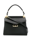 Givenchy Mystic Medium Leather Tote Bag In Black