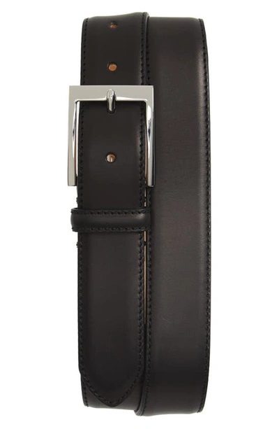 To Boot New York Leather Belt In Black