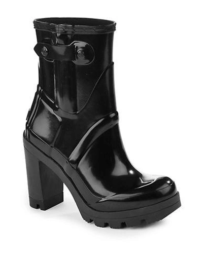 Hunter Harness High Heel Rain Boots | ModeSens