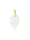 Tamara Comolli Women's India 18k Yellow Gold & White Mother-of-pearl Small Leaf Pendant